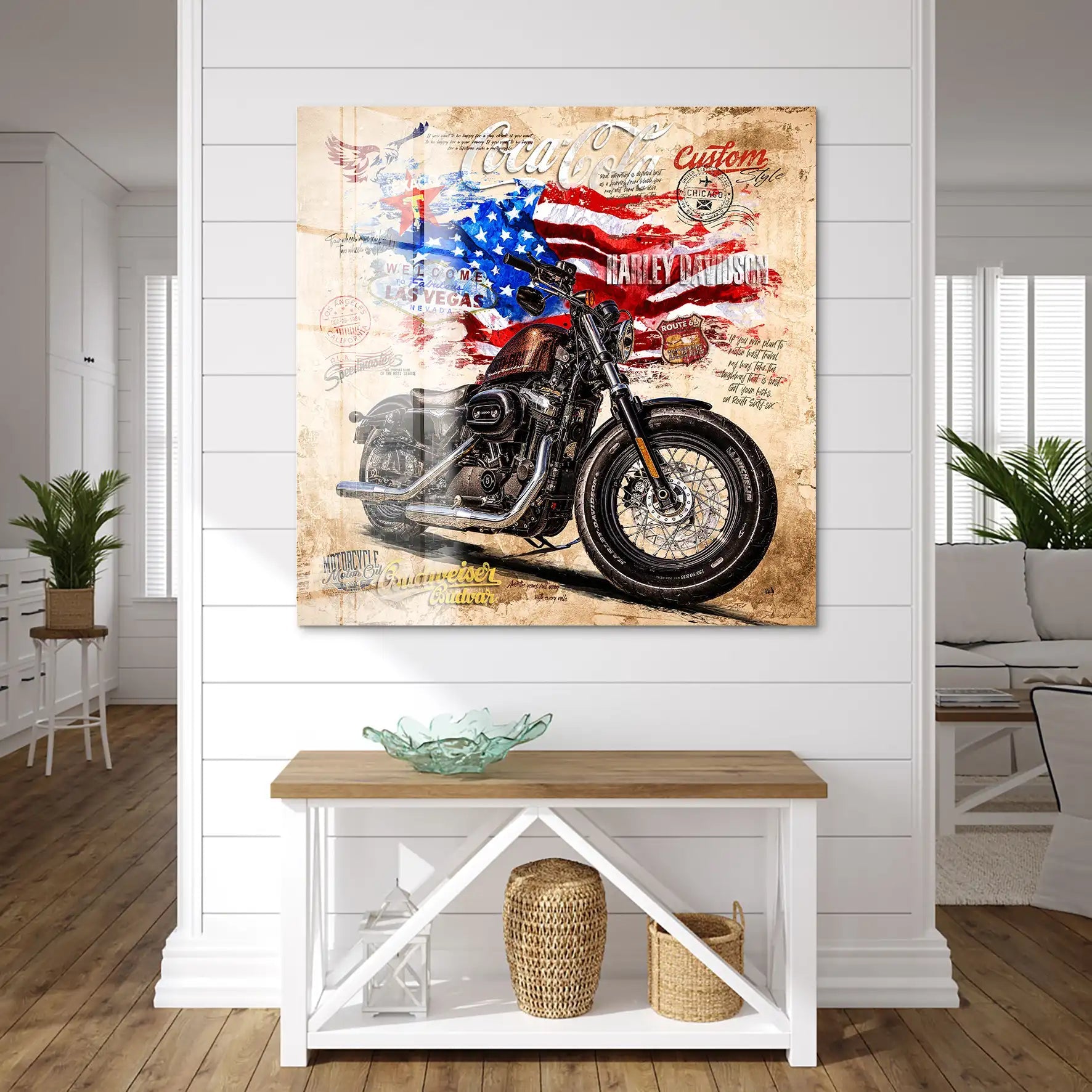 American Pulse auf Acrylglas INGALERIE
