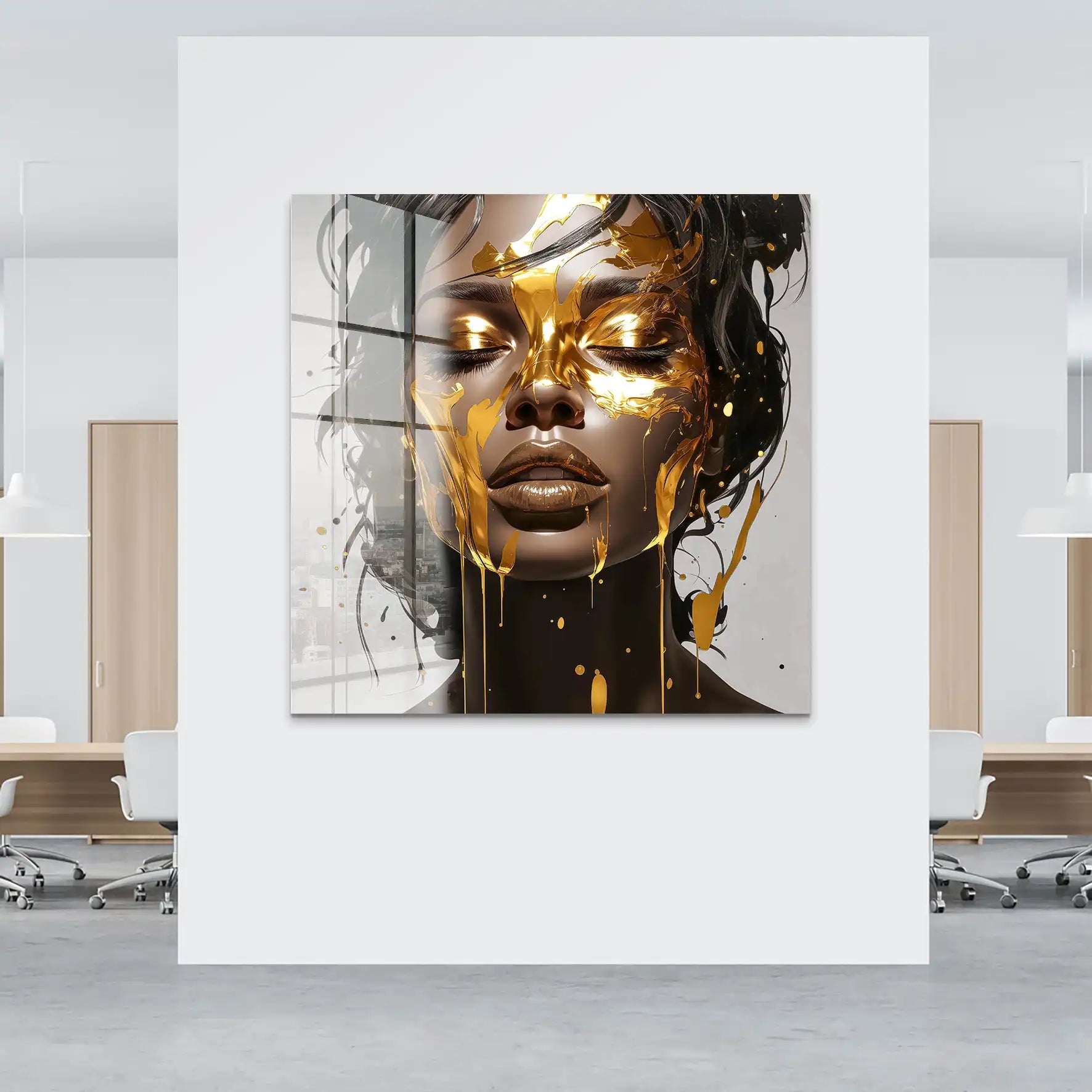 Liquid Beauty Acrylglas Bild INGALERIE