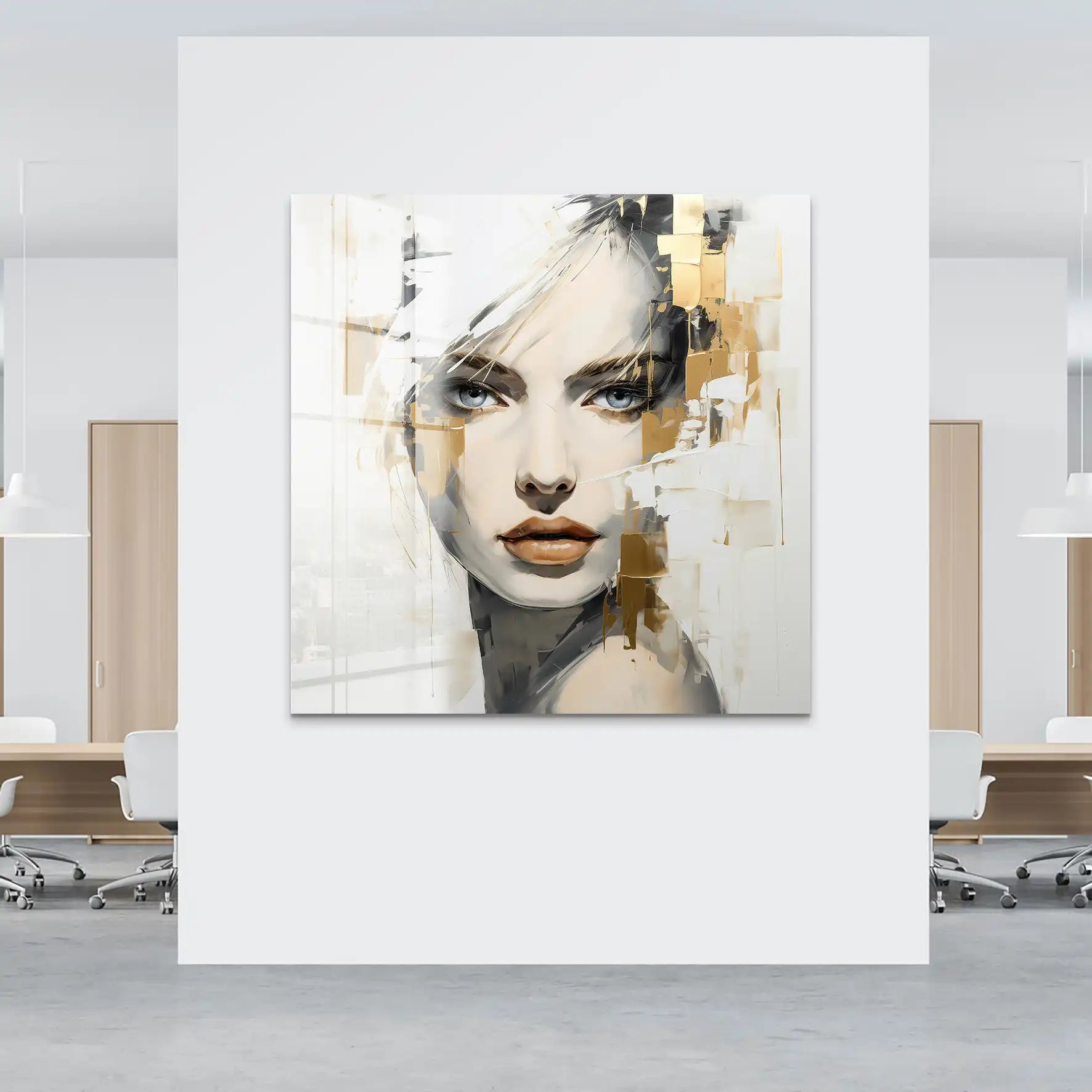 Golden Muse Acrylglasbild INGALERIE
