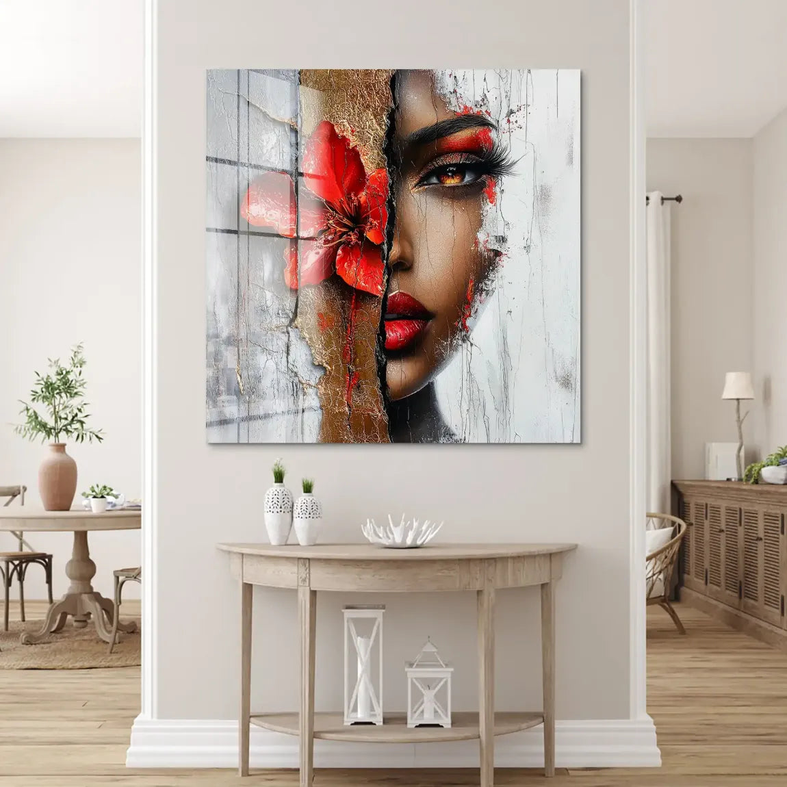 Red Blossom Beauty Acrylglas Bild INGALERIE
