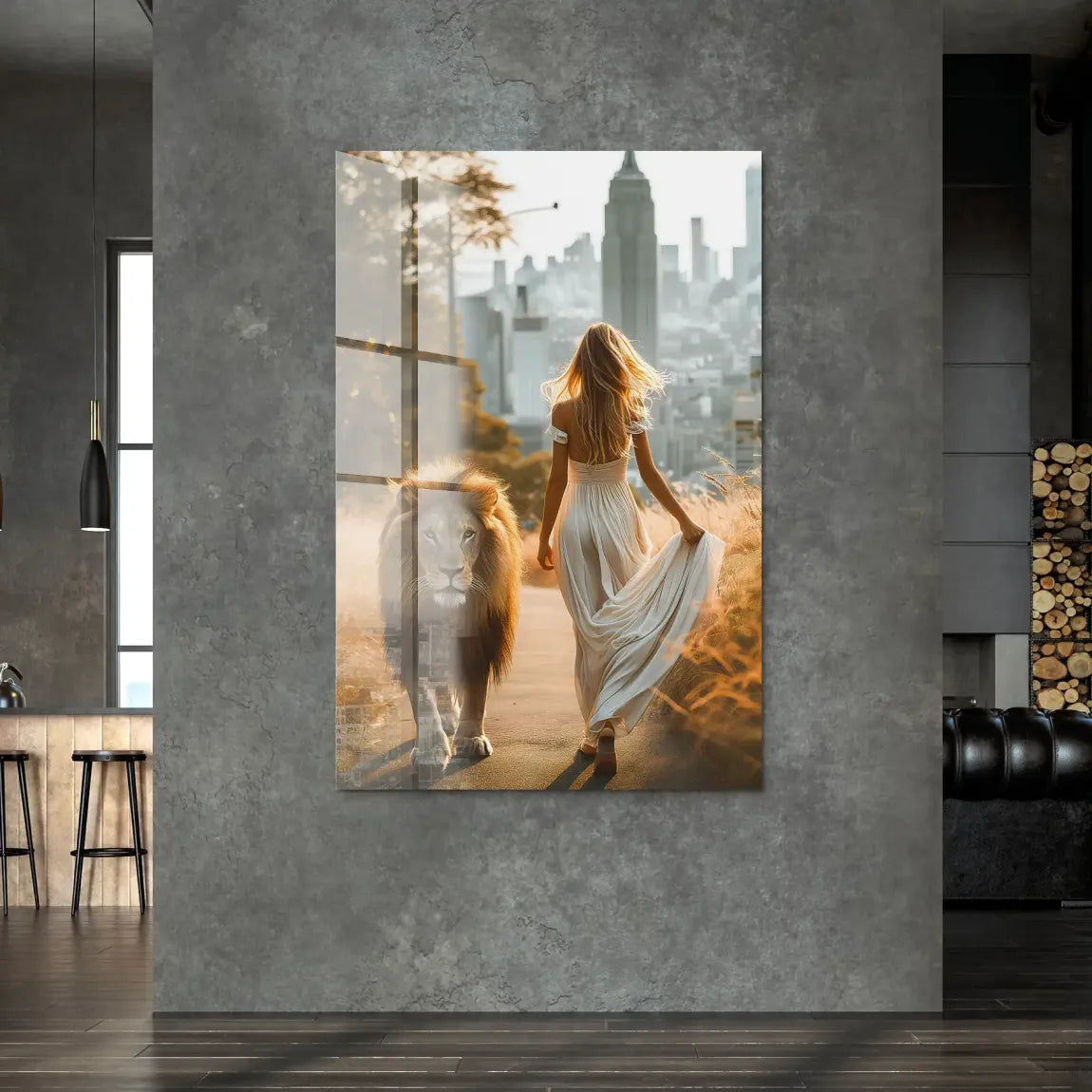 Walk of Courage Acrylglas Bild