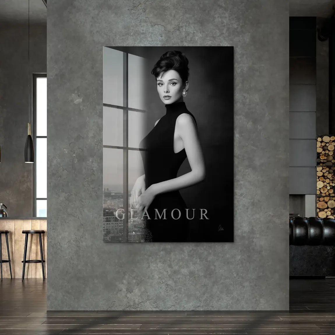 Audrey Glam Allure Acrylglas Bild