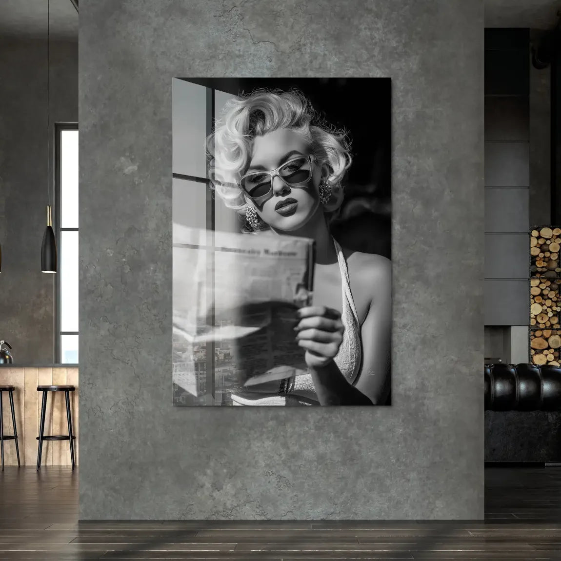 Hollywood Muse Acrylglas Bild