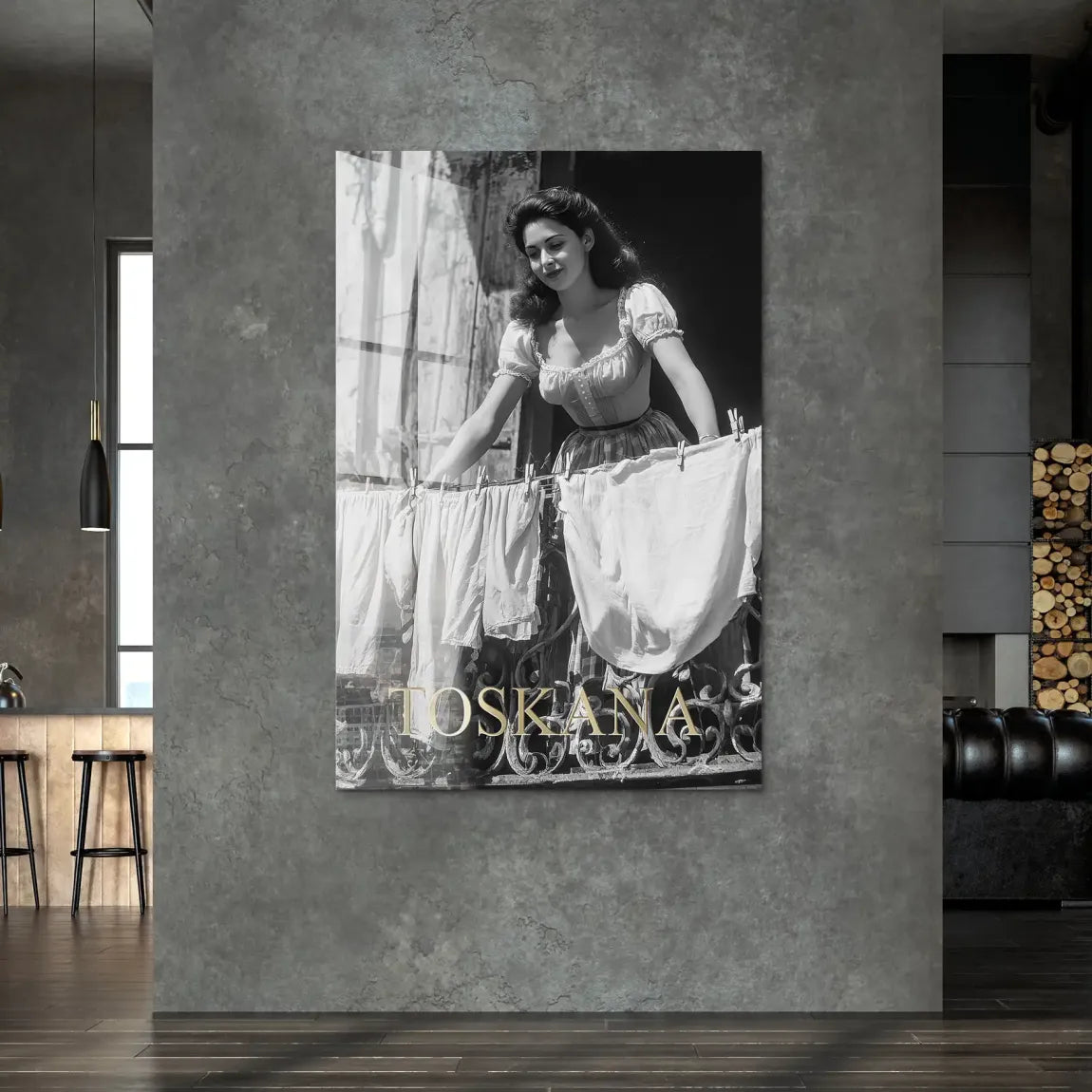 Bella Toskana Acrylglas Bild