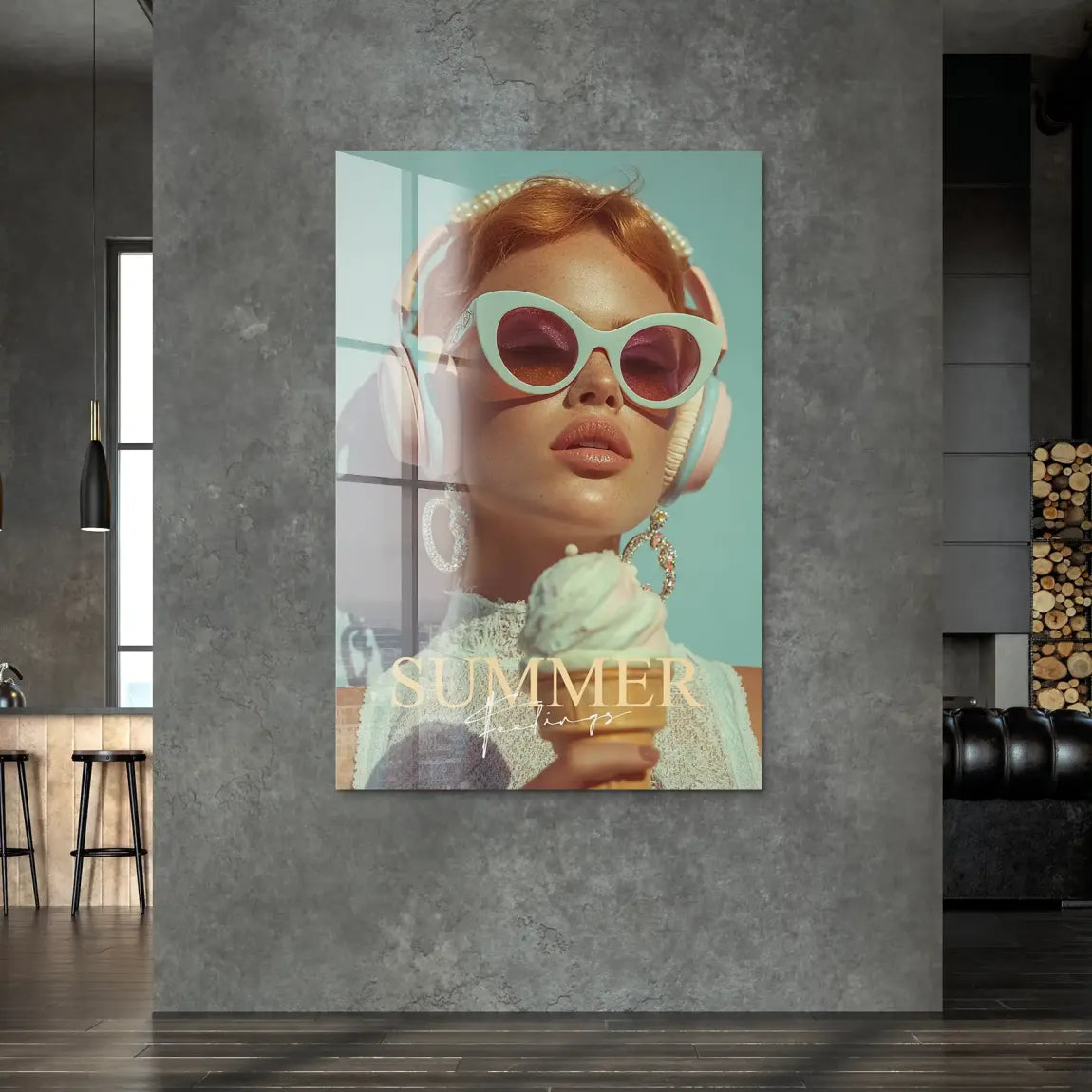 Summerfeeling Acrylglas Bild