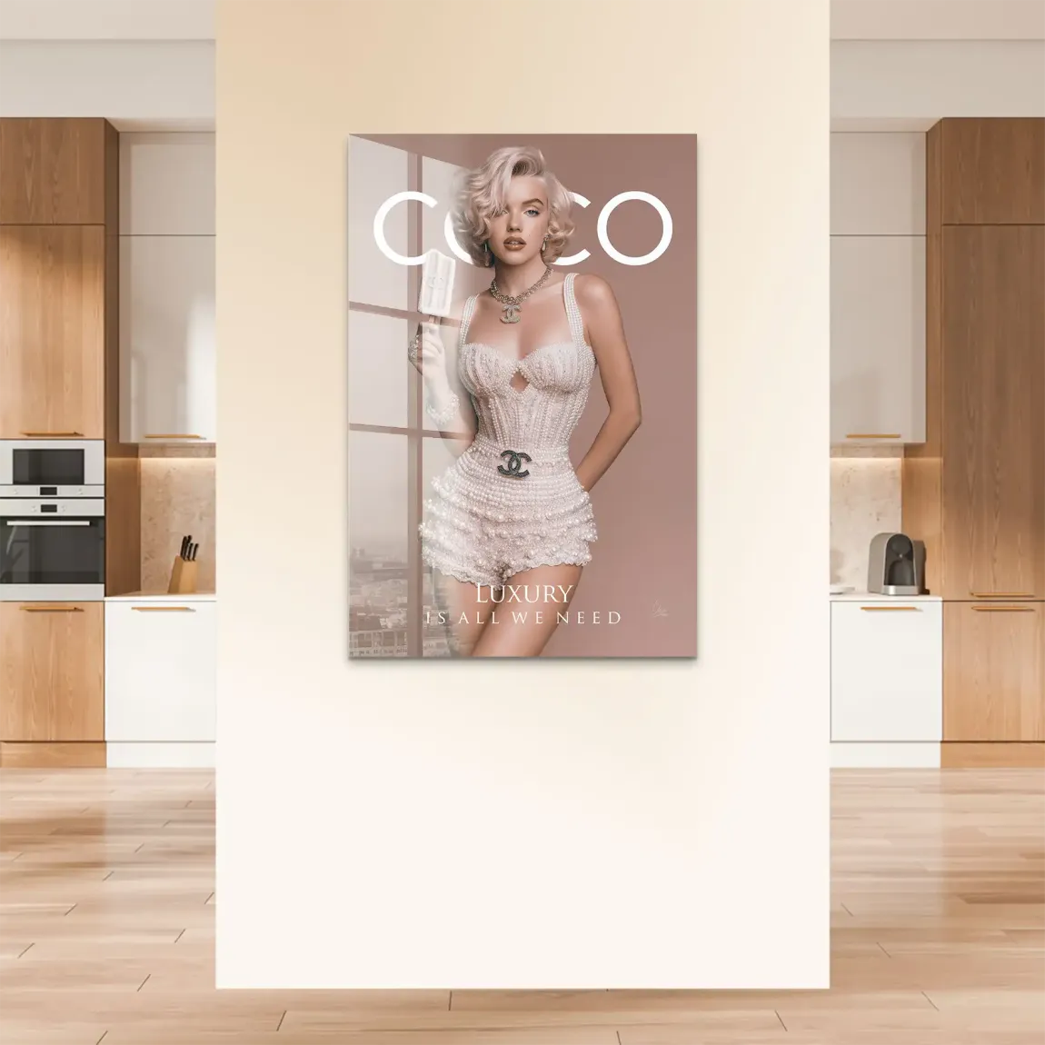 Coco Elegance Acrylglas Bild