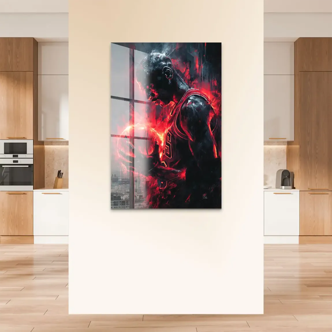 Heart of the Game Acrylglas Bild