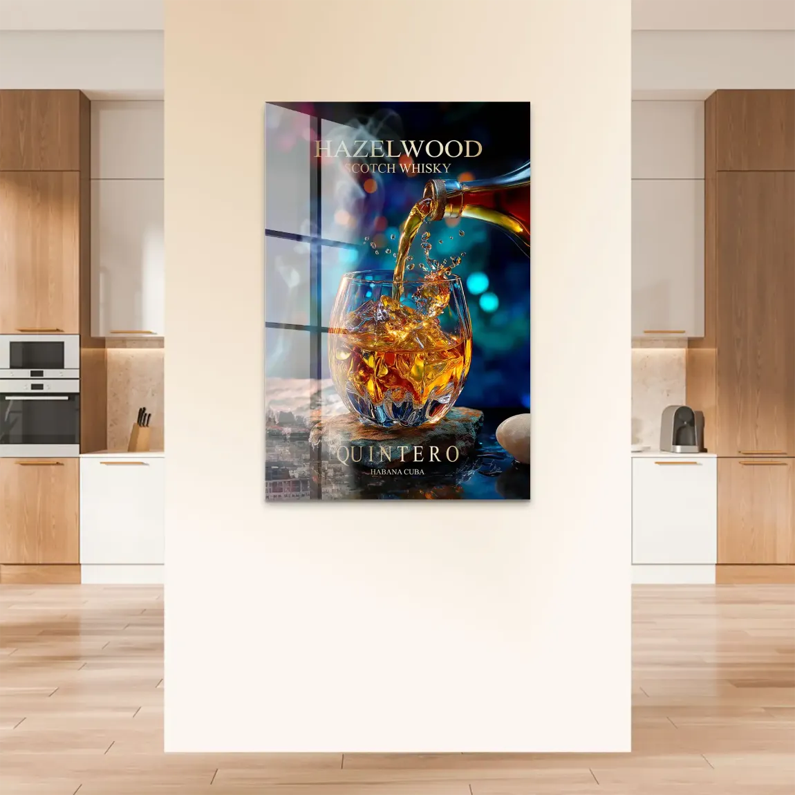 Amber Essence Acrylglas Bild