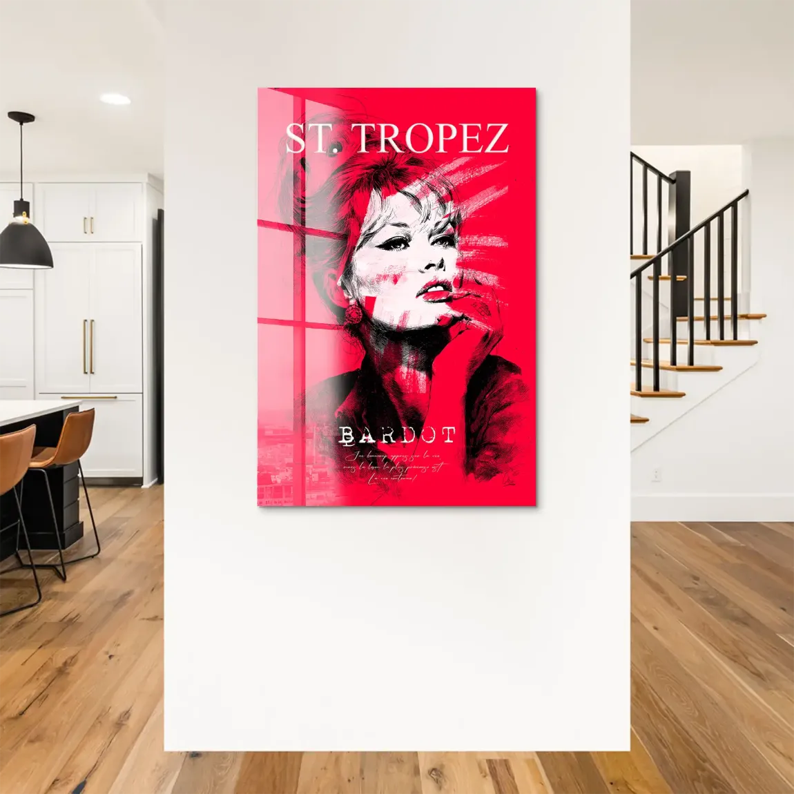 Bardot St Tropez Acrylglas Bild