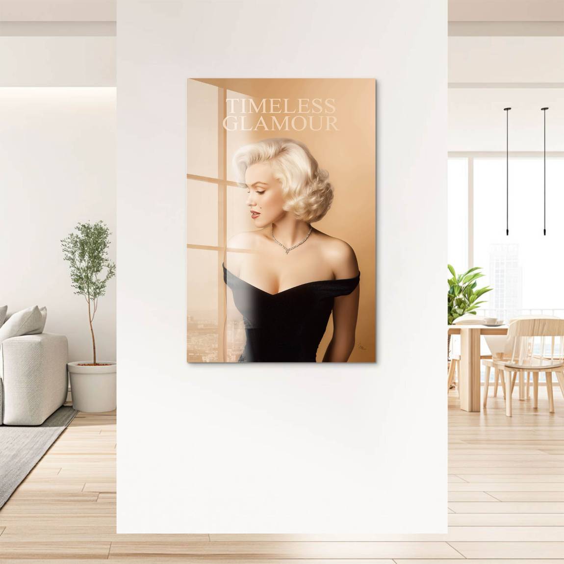Marilyn Monroe Timeless Acrylglasbild