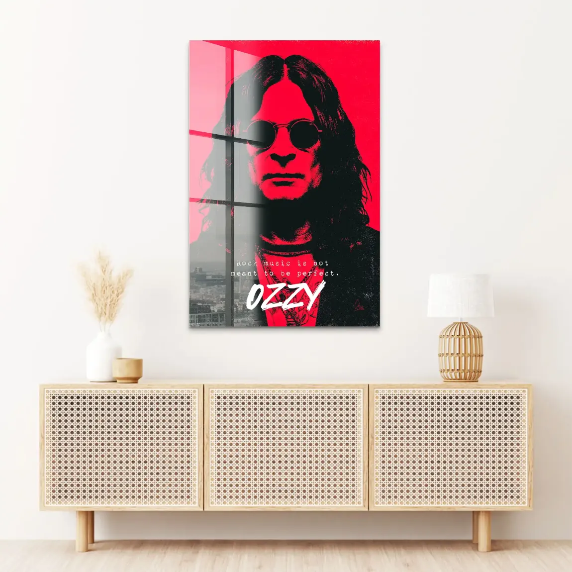 Ozzy Rock Spirit Acrylglas Bild