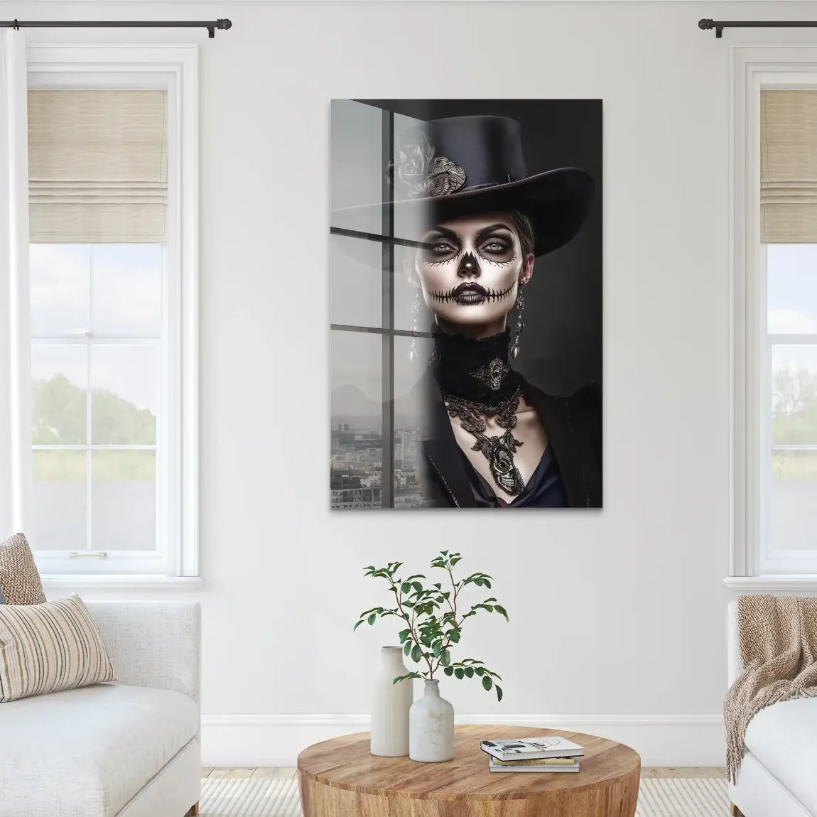 Lady der Schatten Acrylglas Bild INGALERIE