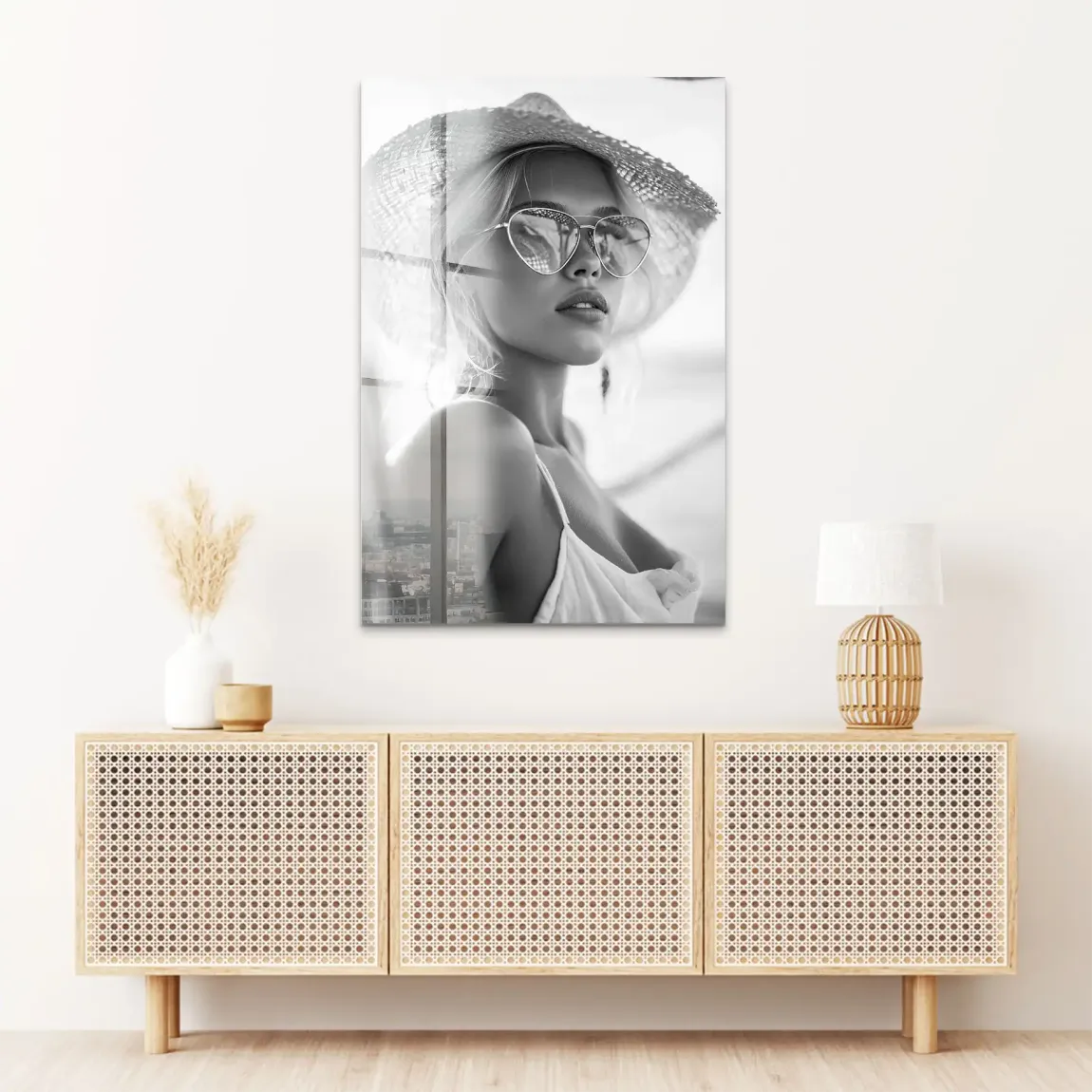 Summer Glam Noir Acrylglas Bild