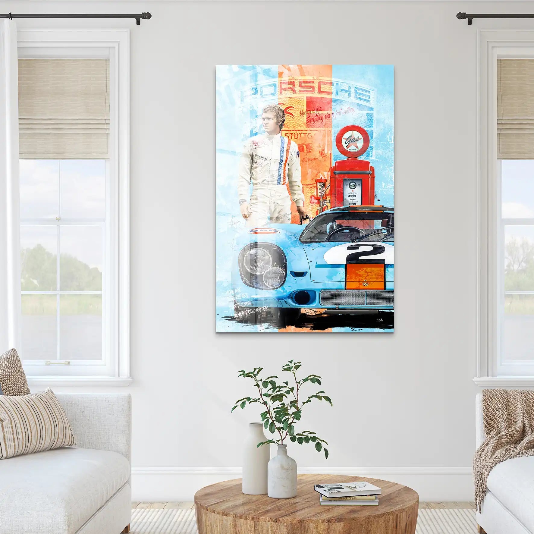 Steve Racing Spirit Acrylglasbild INGALERIE