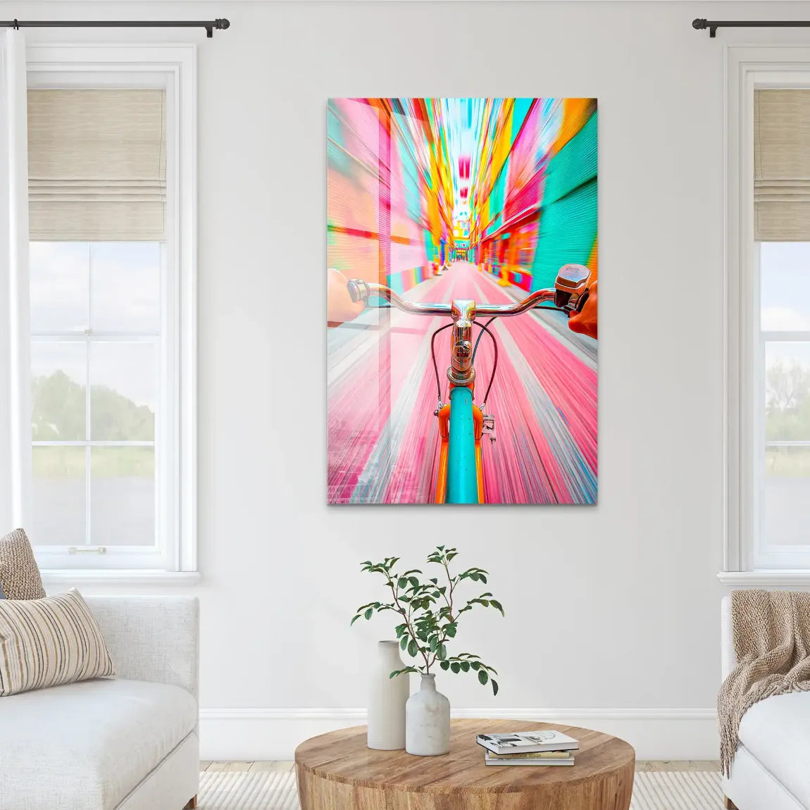 City Rush Acrylglas Bild INGALERIE