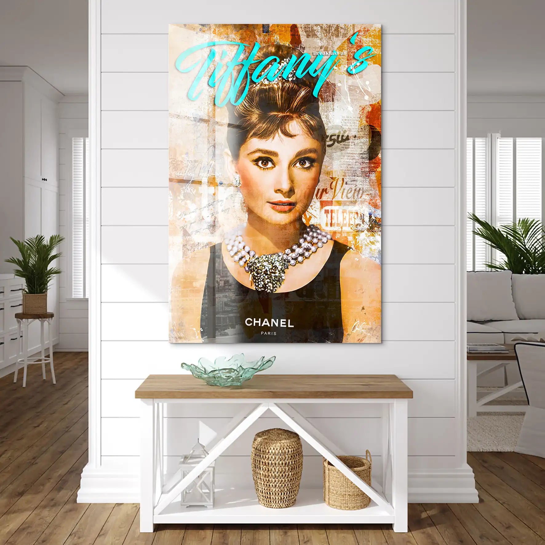 Audrey Tiffany Art Acrylglas Bild INGALERIE