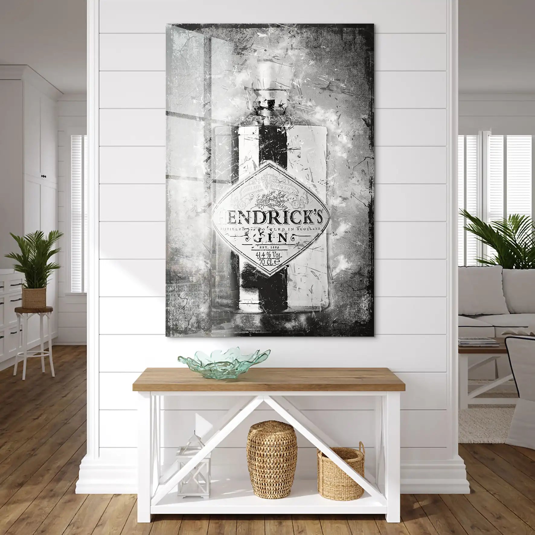 Gin Abstrakt Acrylglas Bild INGALERIE
