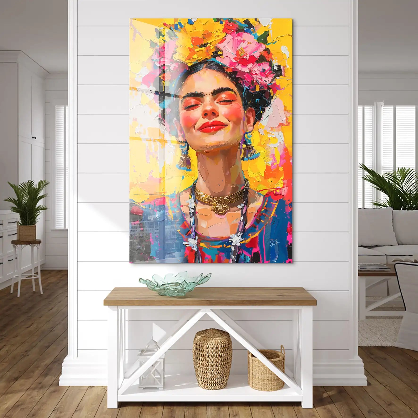 Frida Smile Acrylglas Bild INGALERIE