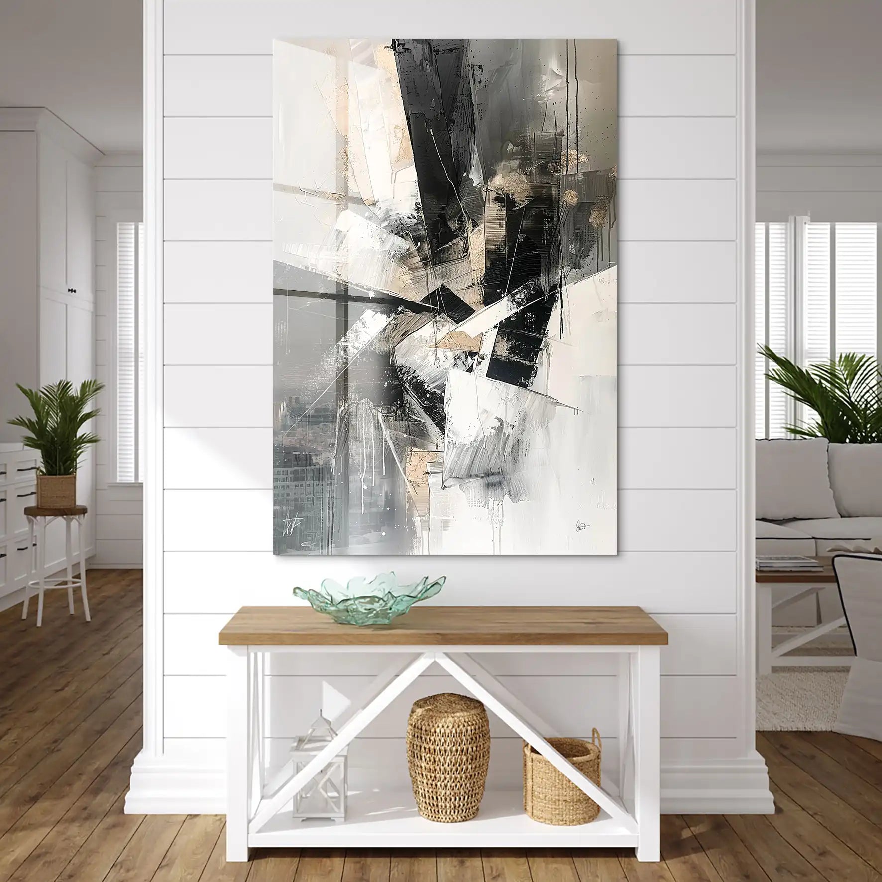 Abstrakt Nr.27 Acrylglas Bild INGALERIE