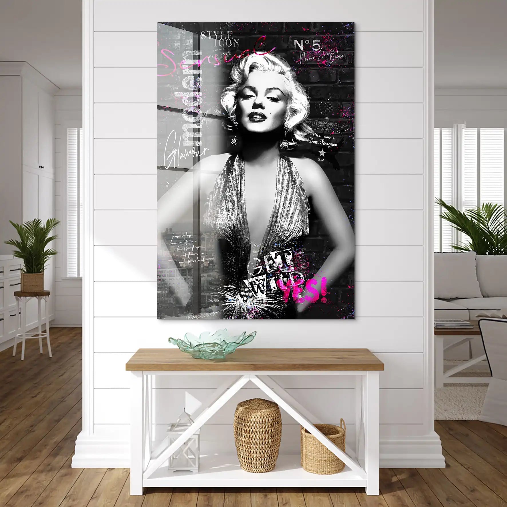 Marilyn Get Wild Acrylglas Bild INGALERIE