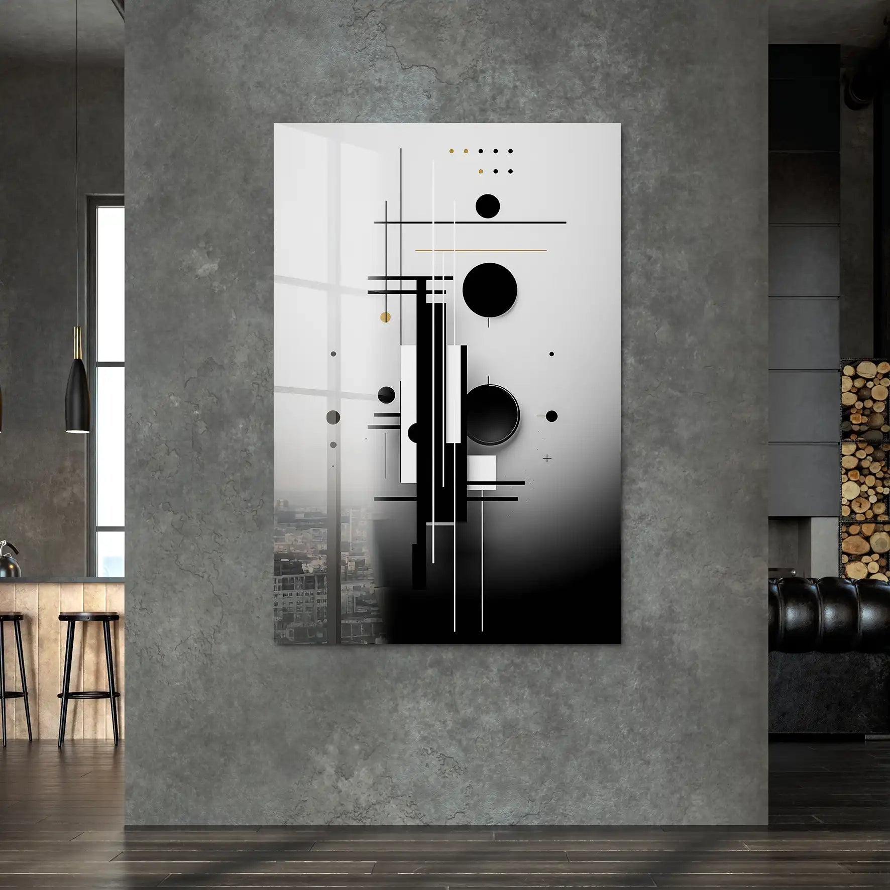 Black Point Acrylglas Bild INGALERIE