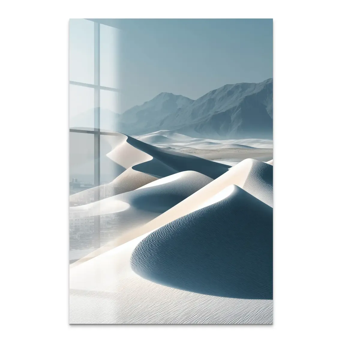 Zeit aus Sand Acrylglas Bild