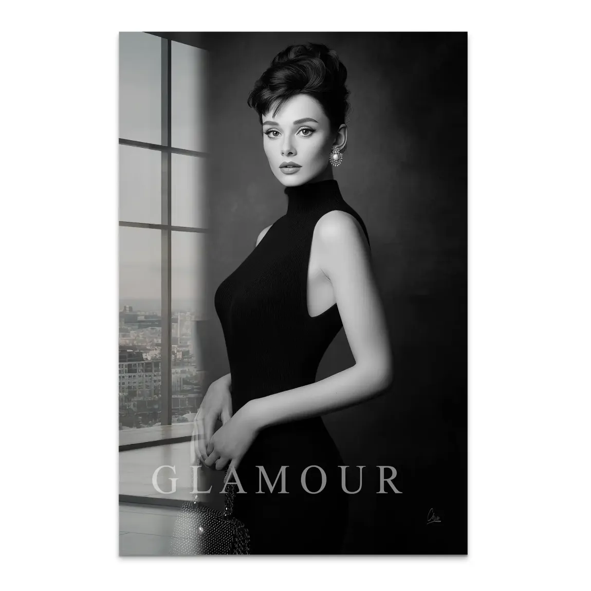 Audrey Glam Allure Acrylglas Bild