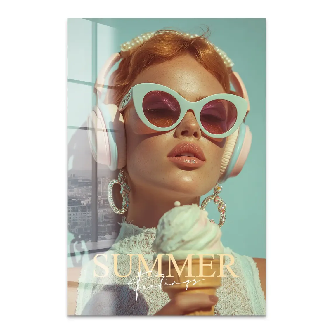 Summerfeeling Acrylglas Bild