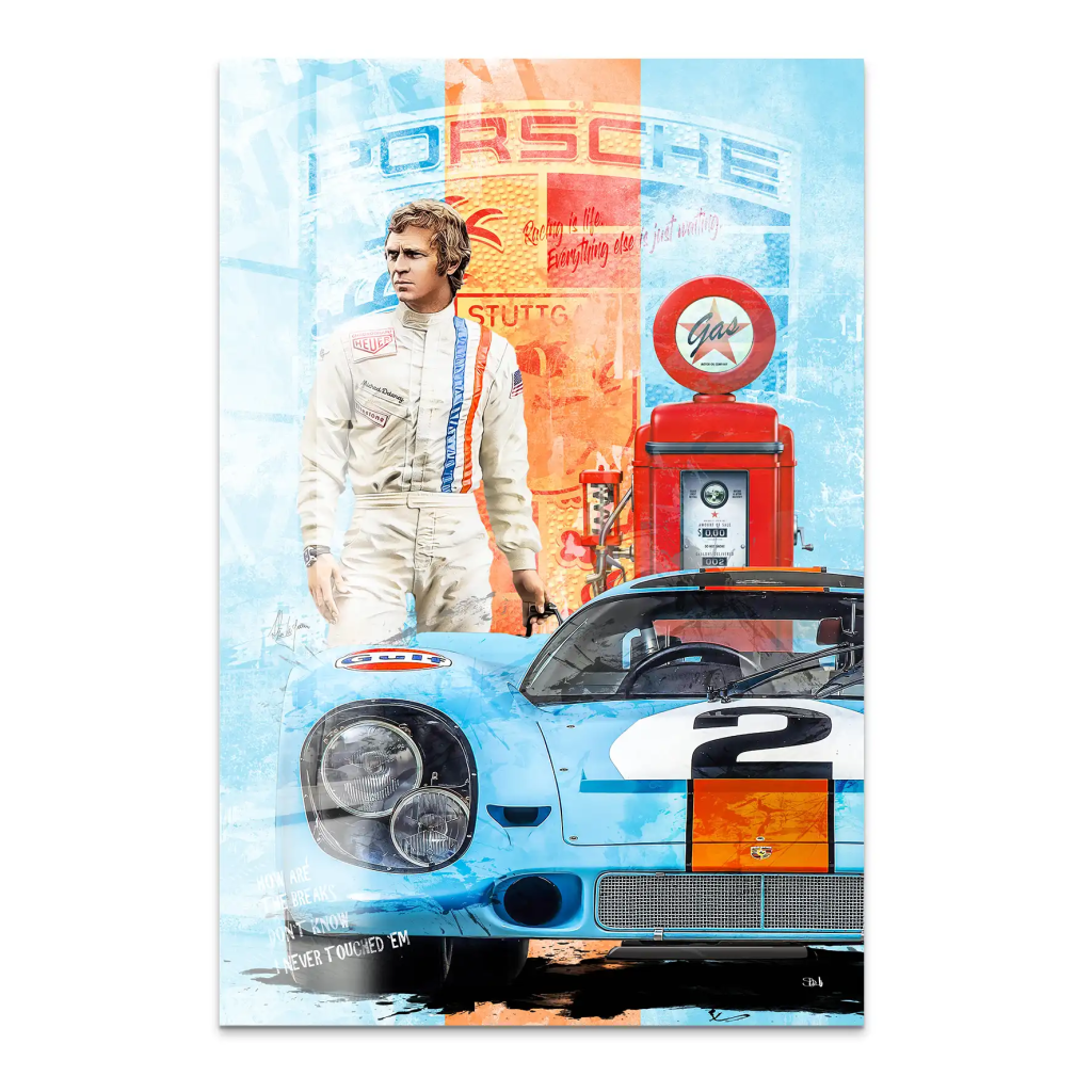 Steve Racing Spirit Acrylglasbild INGALERIE