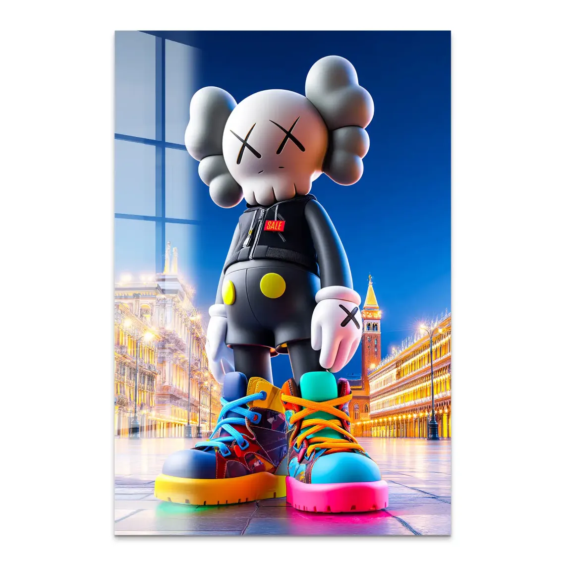 Kaws Pop Art Acrylglas Bild INGALERIE