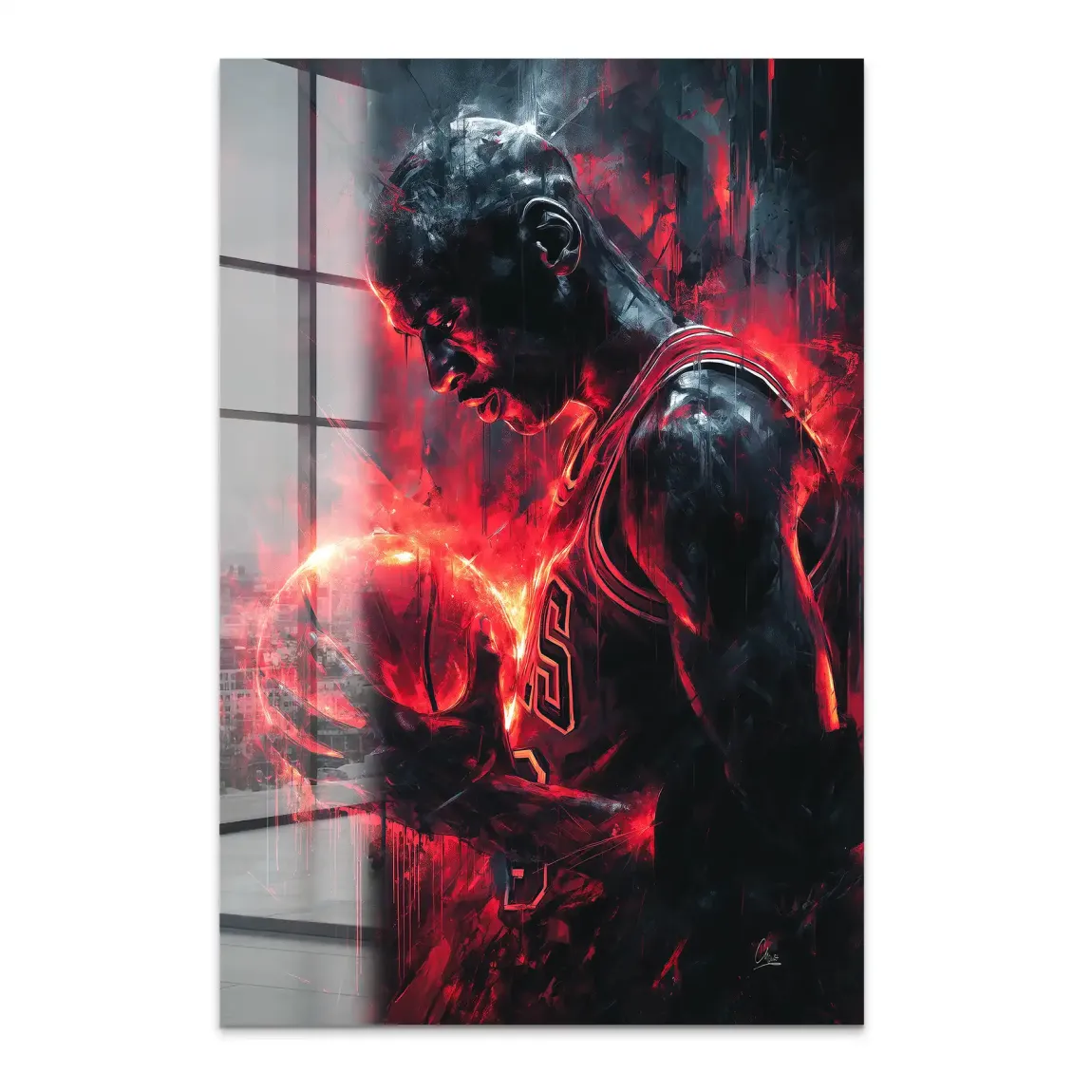 Heart of the Game Acrylglas Bild