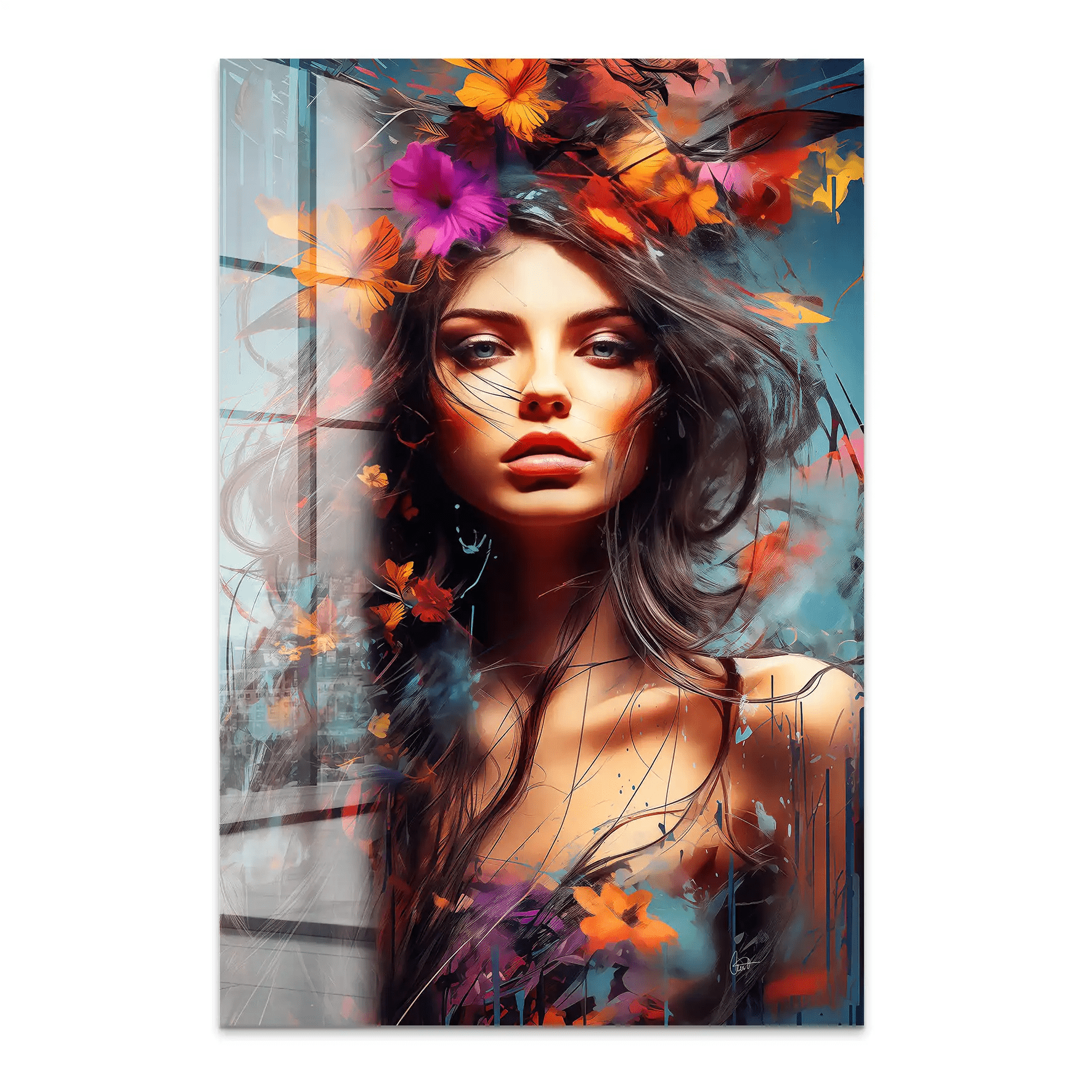 Beauty Art Abstrakt Acrylglas Bild INGALERIE