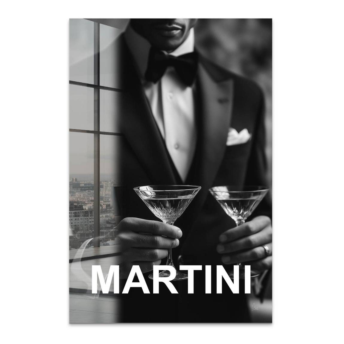 Martini Moment Acrylglas Bild