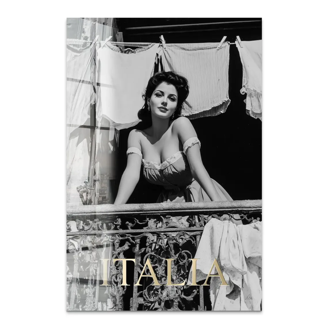 Bella Donna Noir Acrylglas Bild