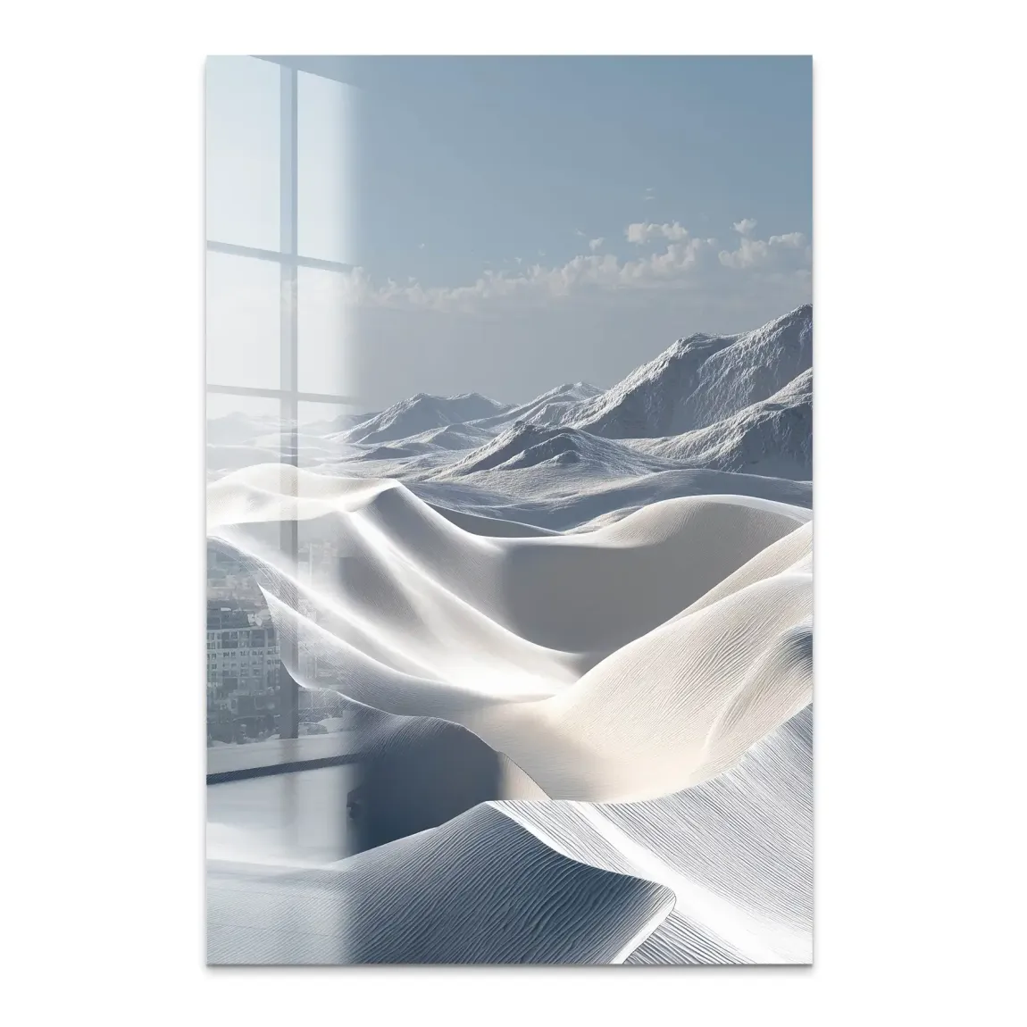 Ewige Wüste Acrylglas Bild