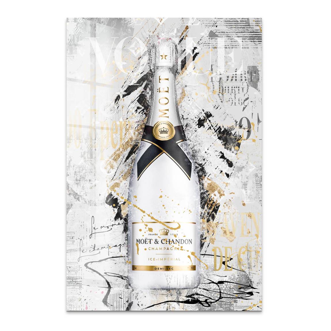 Champagner Prestige Acrylglasbild