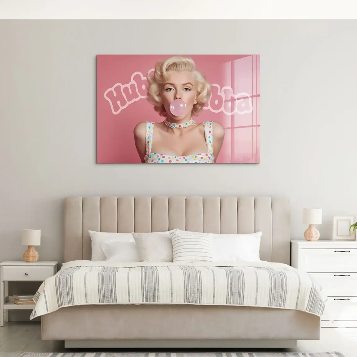 Marilyn Monroe Hubba Glam Acrylglas Bild