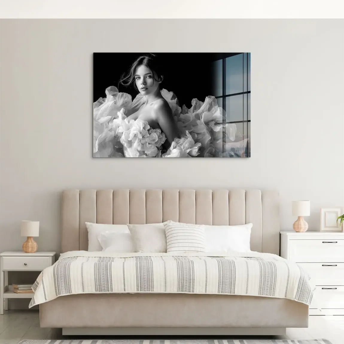Whispering Beauty Acrylglas Bild