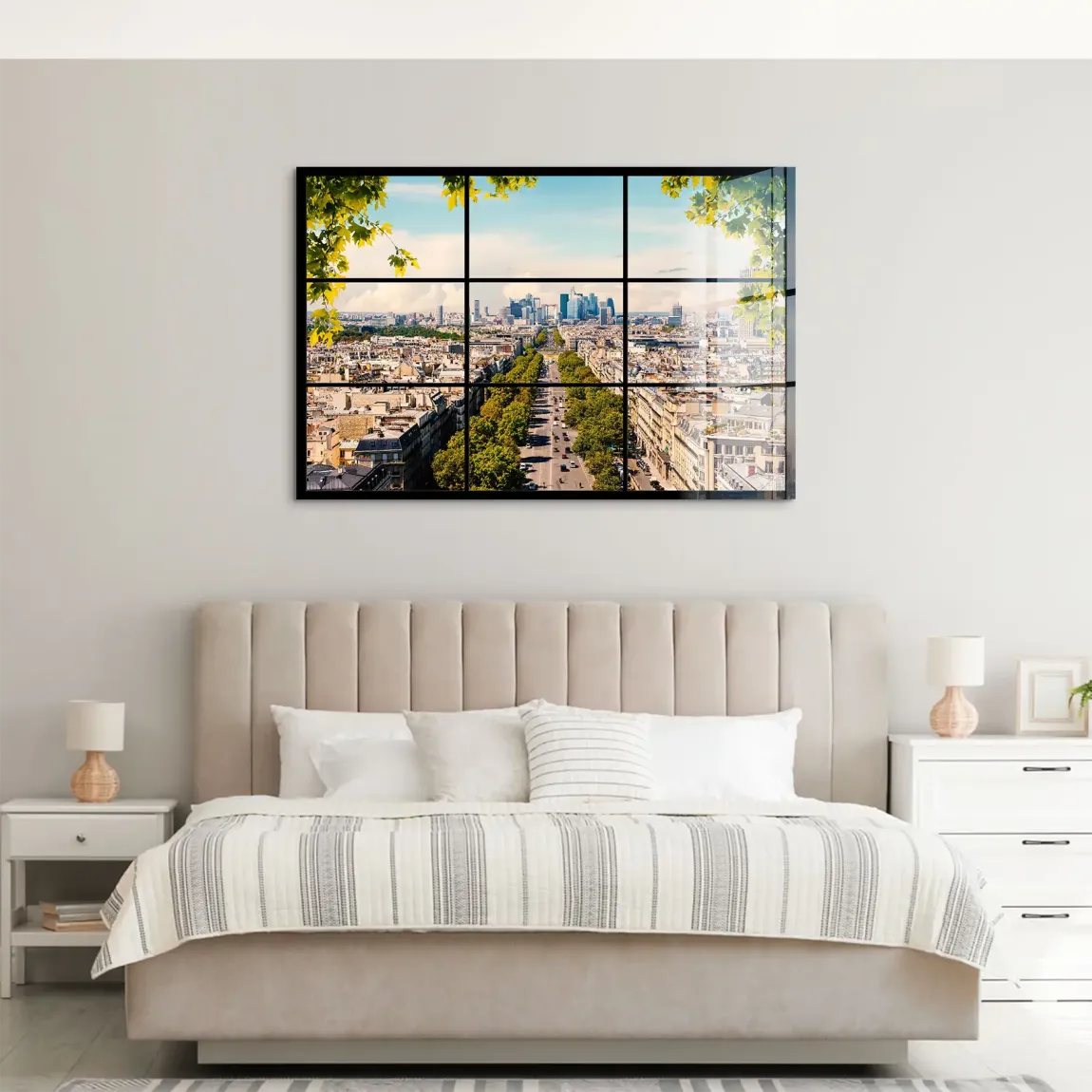 Paris Avenue Acrylglas Bild