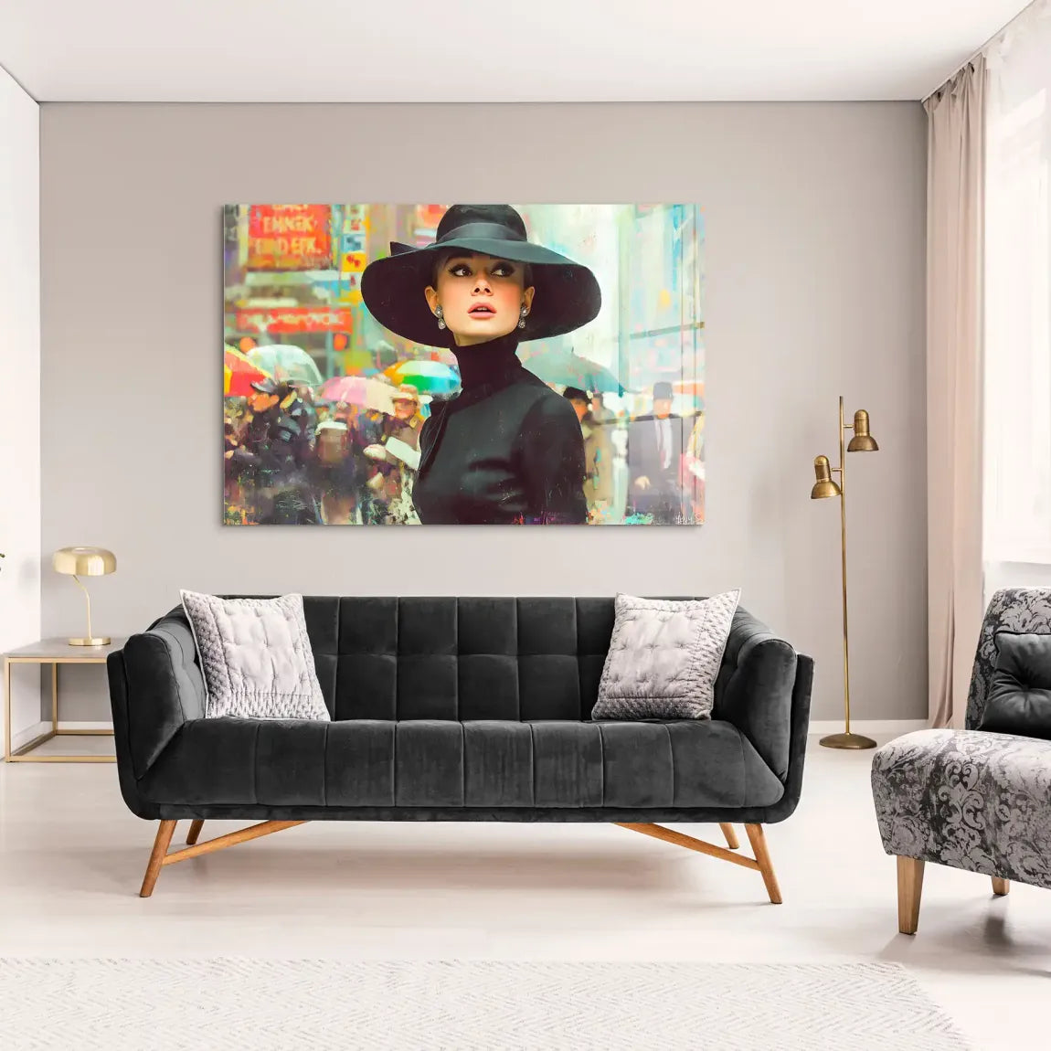Audrey in New York Nr.2 Acrylglas Bild INGALERIE