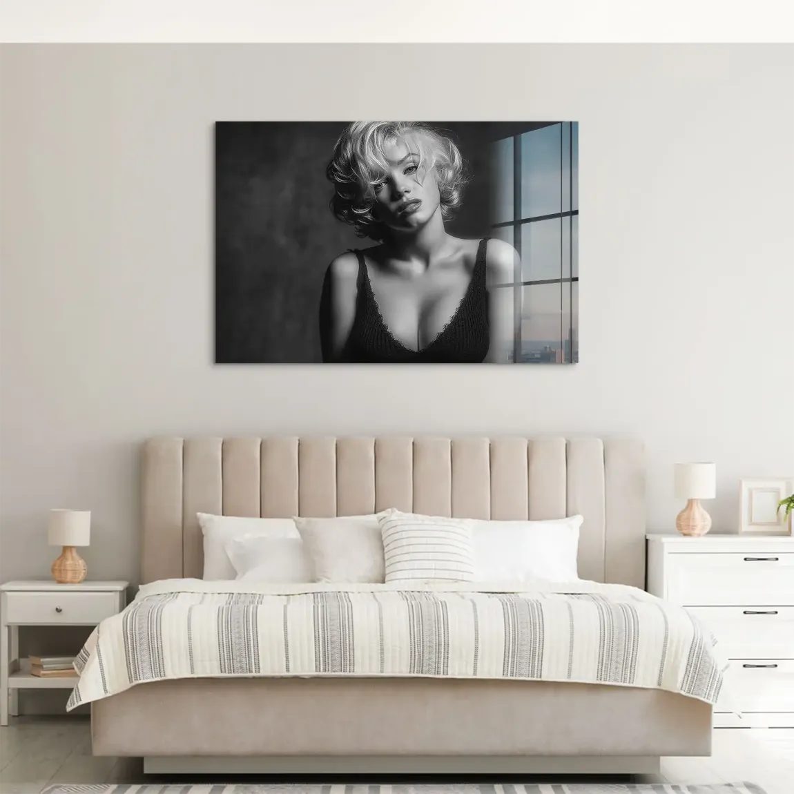 Marilyn Monroe Glamour Acrylglasbild