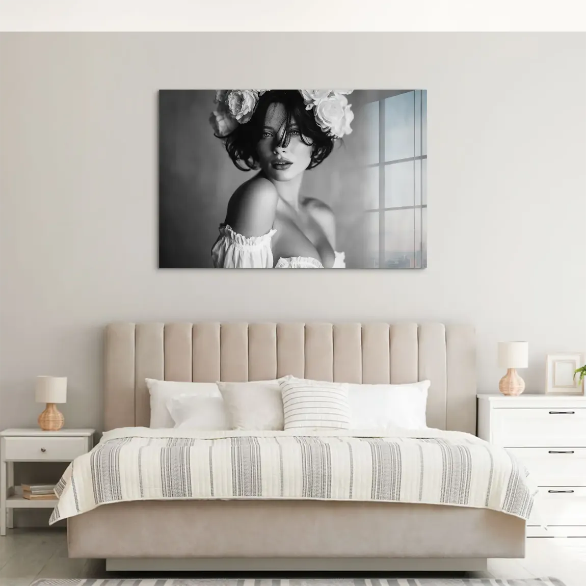 Whispered Roses Erotik Acrylglas Bild