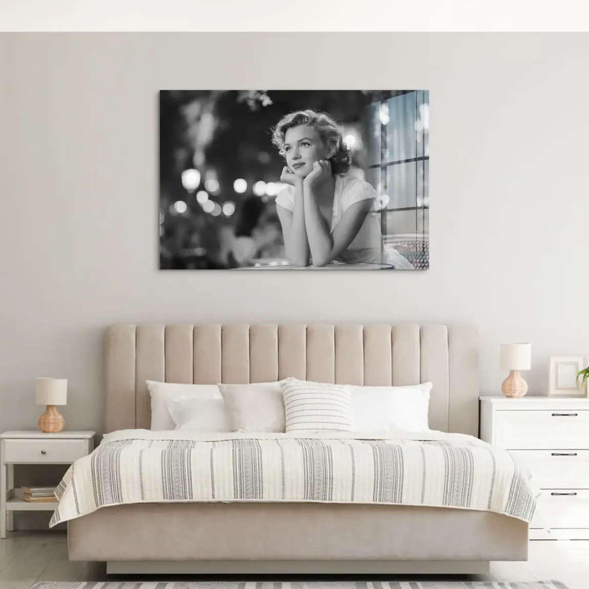 Marilyn Nightwish Noir Acrylglas Bild