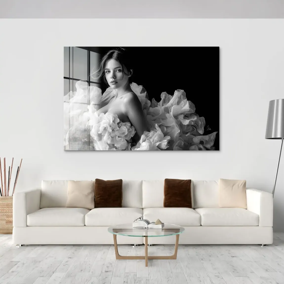 Whispering Beauty Acrylglas Bild