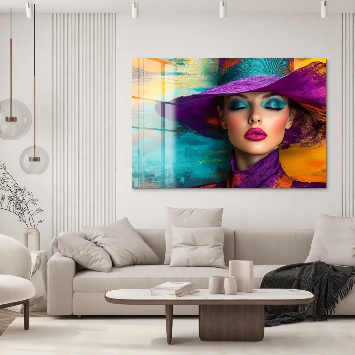 Femme Elegance Acrylglas Bild INGALERIE