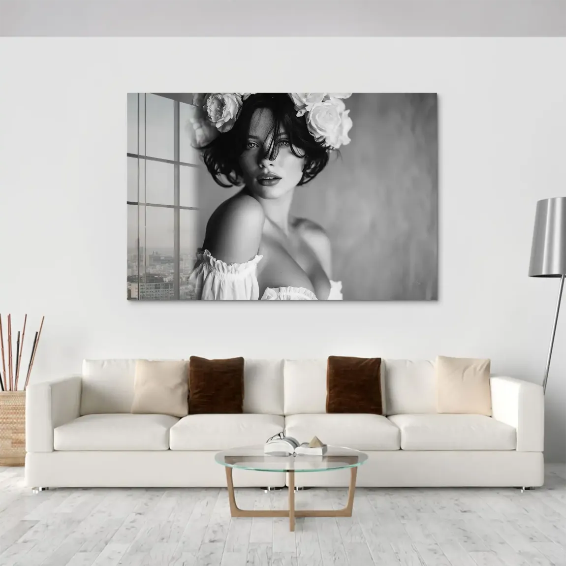 Whispered Roses Erotik Acrylglas Bild