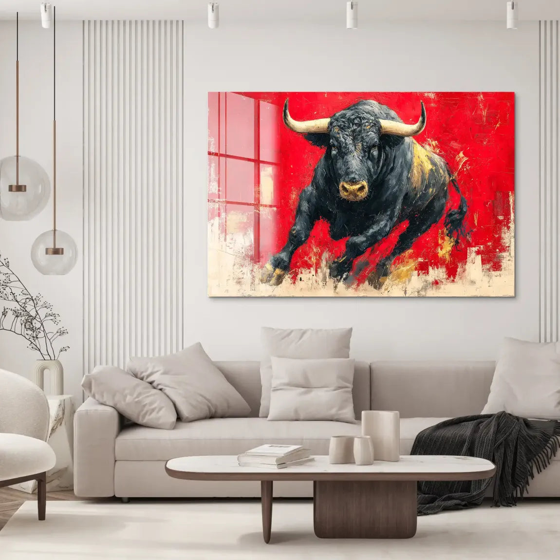Stier Noble Essence Acrylglas Bild