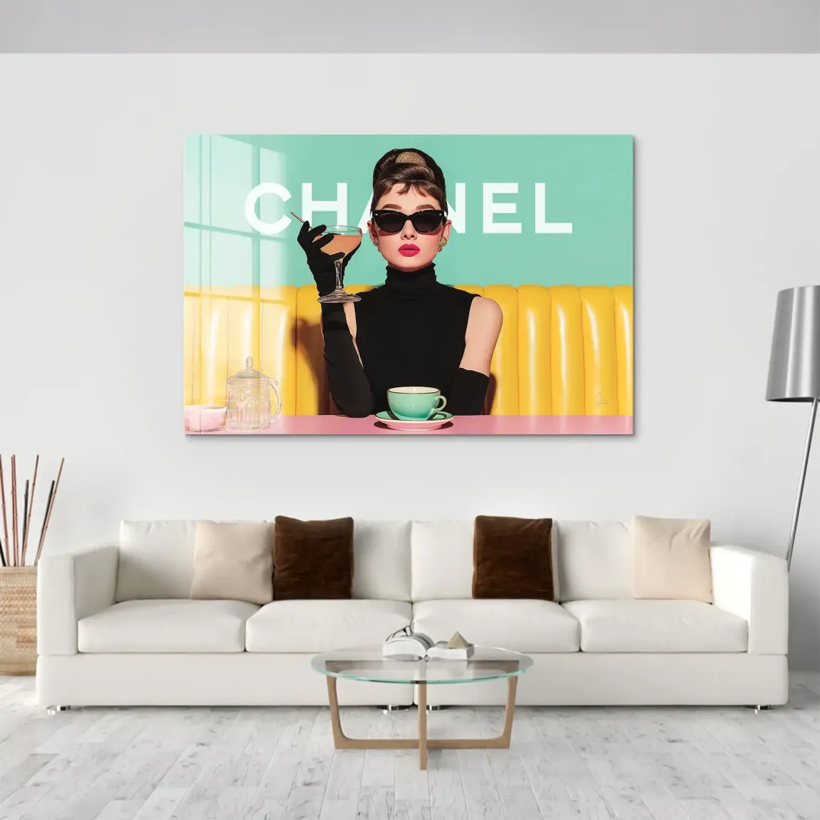 Audrey Hepburn de Luxe Acrylglas Bild