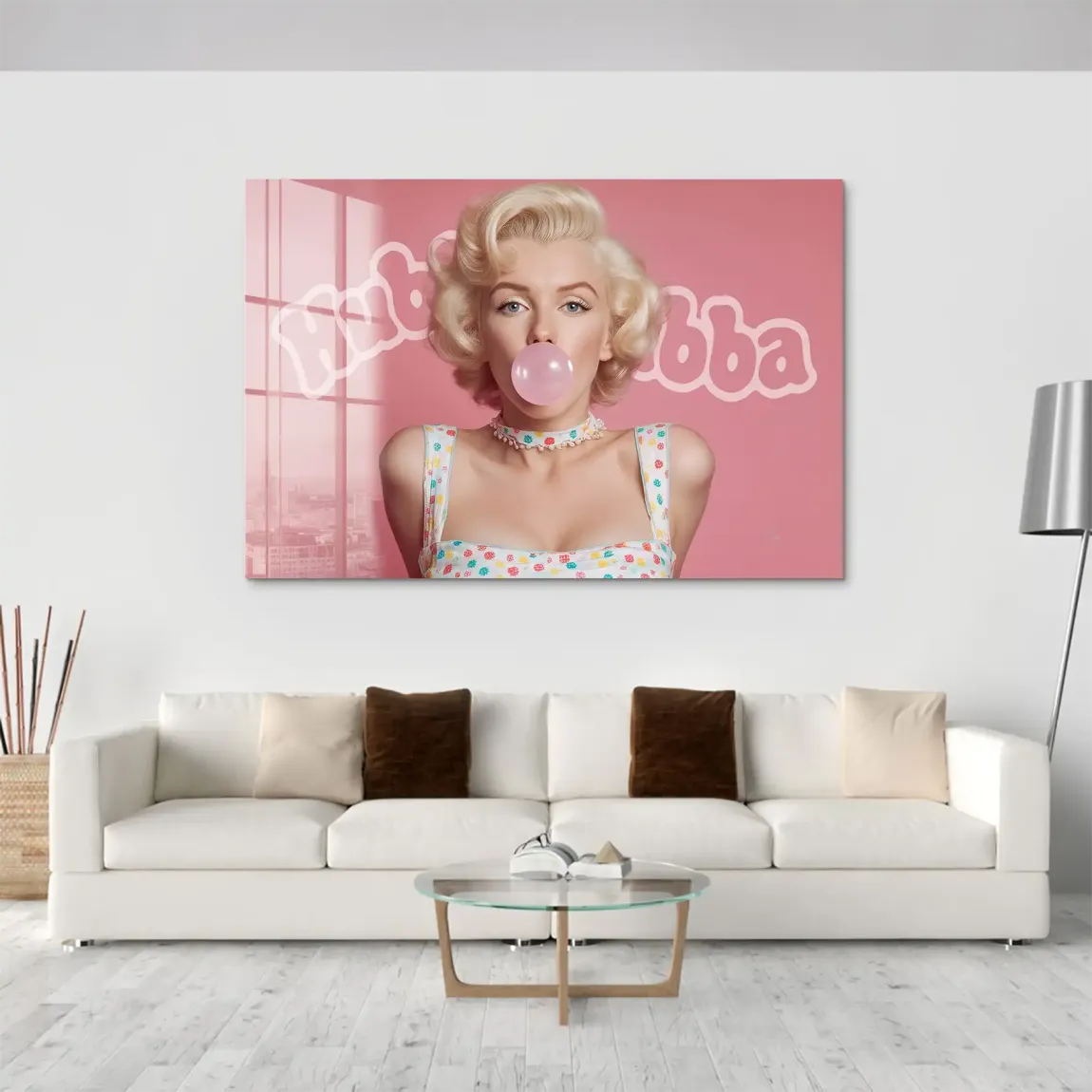 Marilyn Monroe Hubba Glam Acrylglas Bild