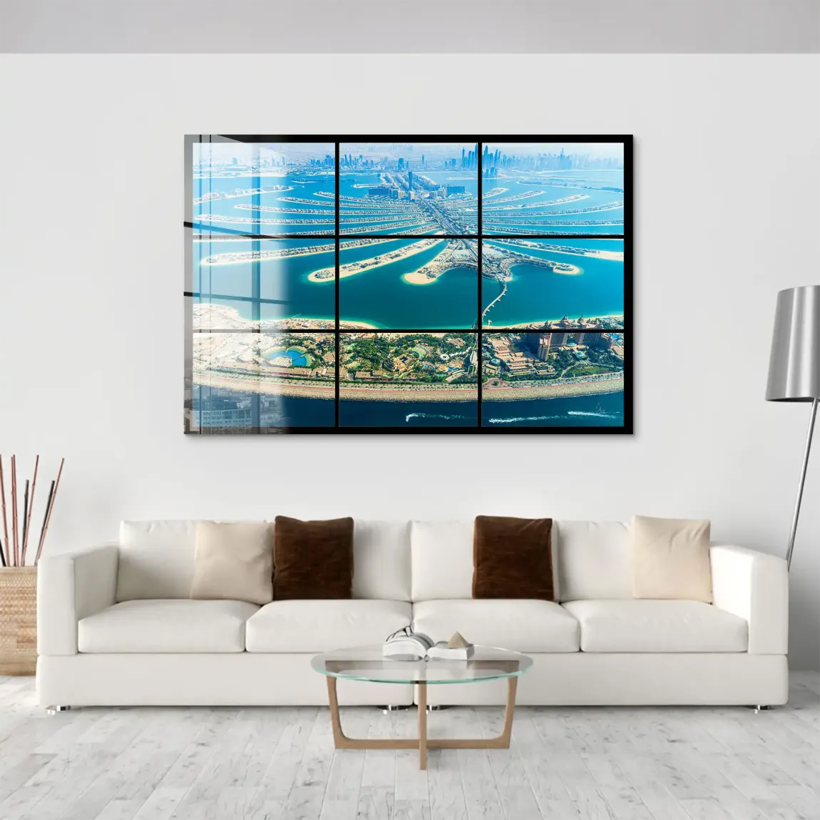 Palm View Dubai Acrylglas Bild